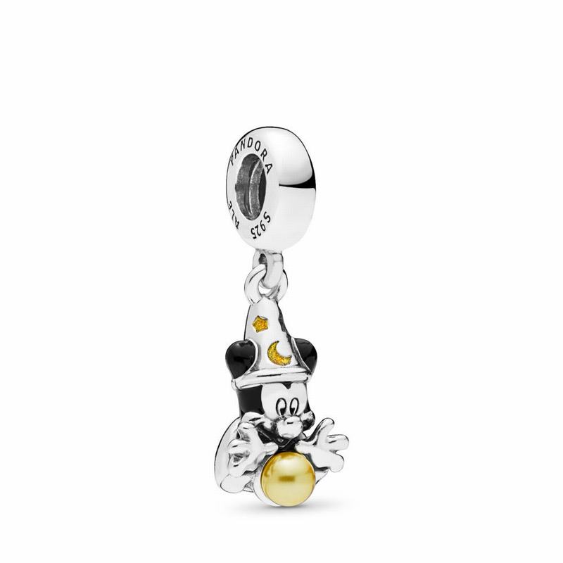 Pandora Australia Disney Sorcerer Mickey Dangle Charm - Sterling Silver | IMPJWR709